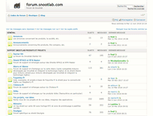 Tablet Screenshot of forum.snootlab.com